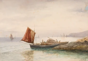 Fischerboot (ohne Titel)